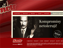 Tablet Screenshot of kmotr.cz